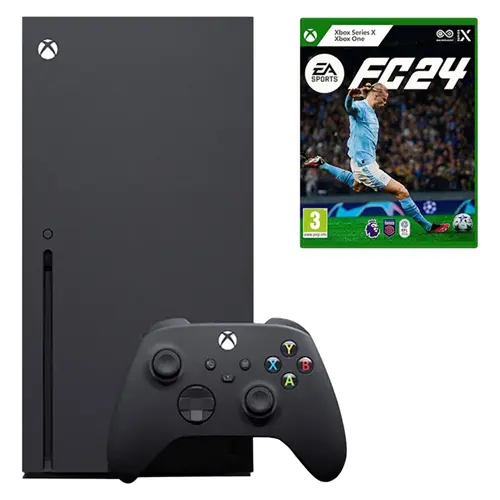کنسول بازی مایکروسافت مدل Xbox Series X ظرفیت 1 ترابایت به همراه بازی EA Sports FC 24 (2) E6E7O9